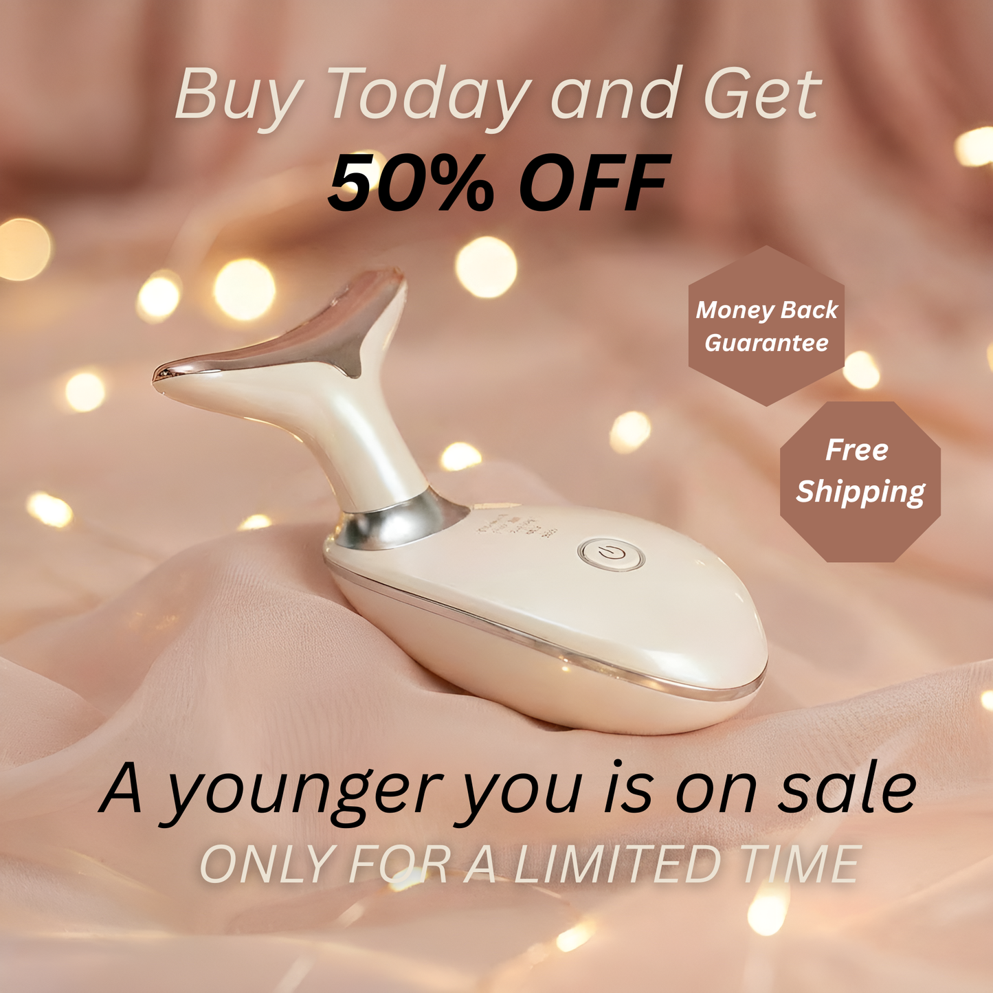 NurtureBeauty™ LED Light Therapy Wand